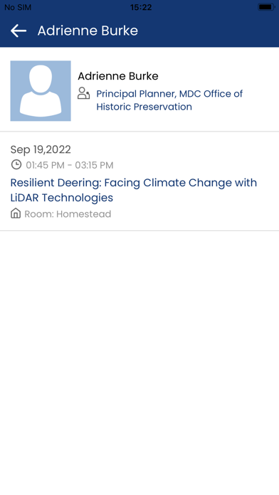 ISHA Conf Screenshot