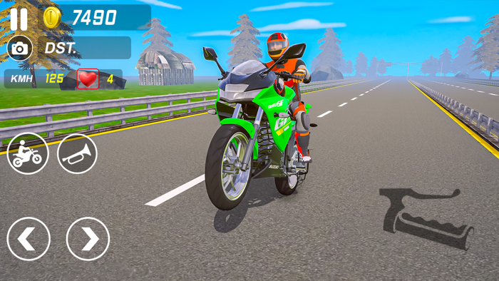 Real Motorbike Traffic Racer