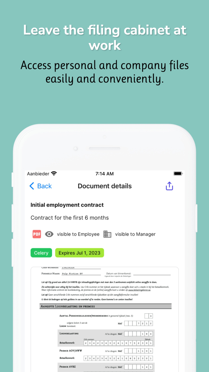 Celery for Employees