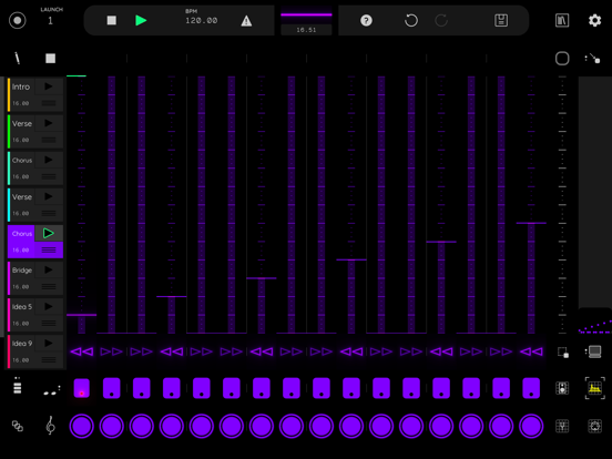 DIVIXOR iPad screenshot 5 - Music app