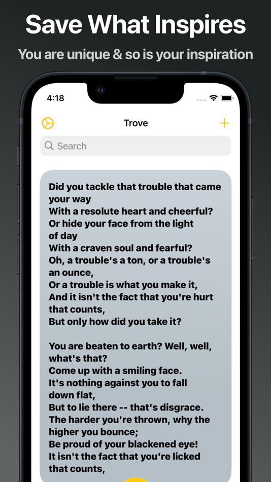 #5. Save the Best Ideas with Trove (iOS) 由: Joshua Bryson