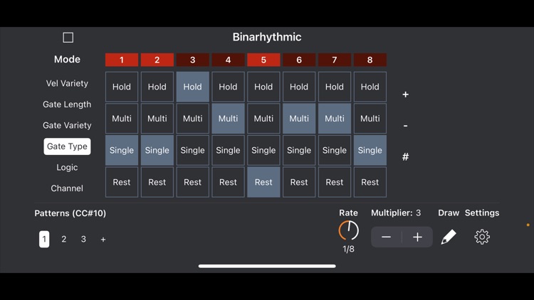 Binarhythmic Rhythm Generator