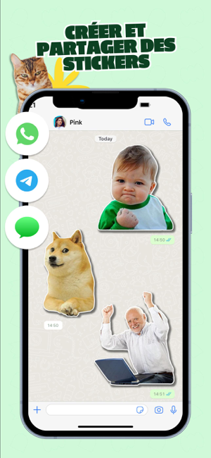 ‎WhatSticker - Sticker Maker Capture d'écran