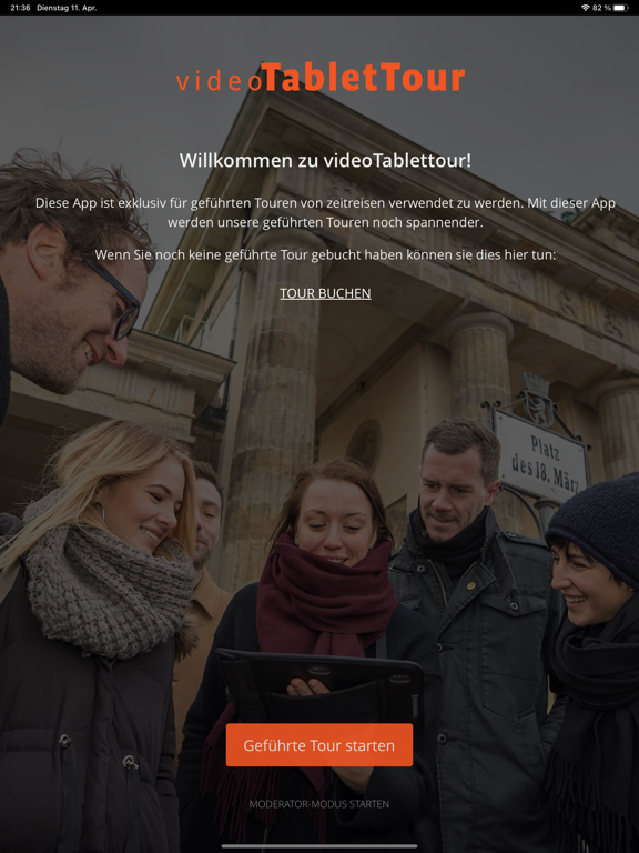 videoTabletTour app screenshot