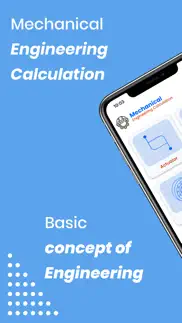 mechanical engineering formula iphone screenshot 1