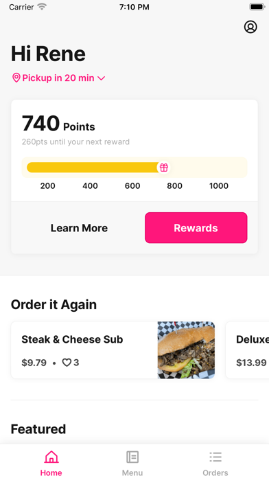 Beeps Fast Food Screenshot