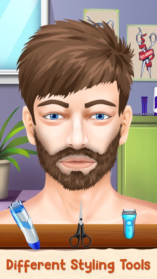 #4. Beard Salon Hair Cutting Game (iOS) By: Bilal Mirza