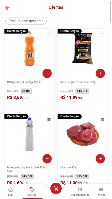 Bergão Supermercados Screenshot