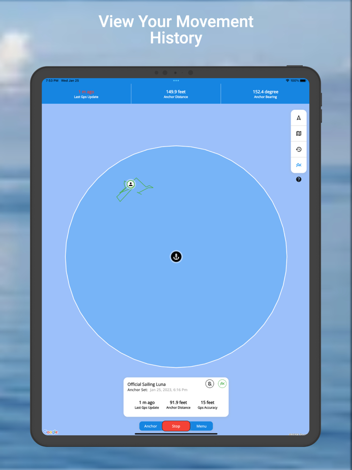 Social Anchor - Anchor Alarm