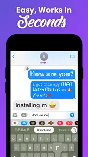 social fonts keyboard for bio iphone screenshot 3