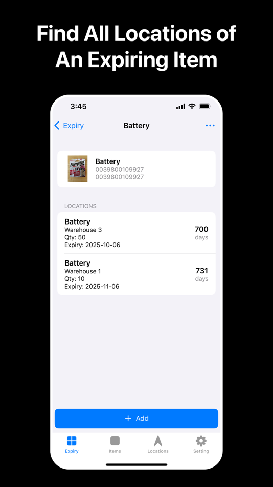 #4. ExpiryDay - Expiry Tracker (macOS) 由: Irvinesoft Inc