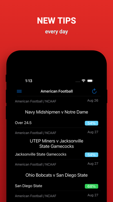 Fresh Football Tips Screenshot