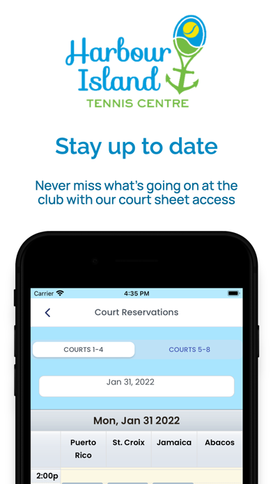 Harbour Island Tennis Centre Screenshot