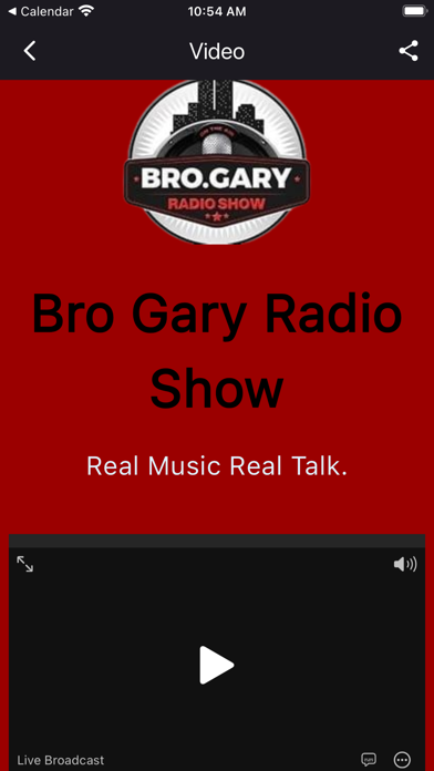 Bro Gary Radio Show Screenshot