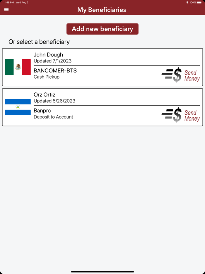 Curacao Money Transfer