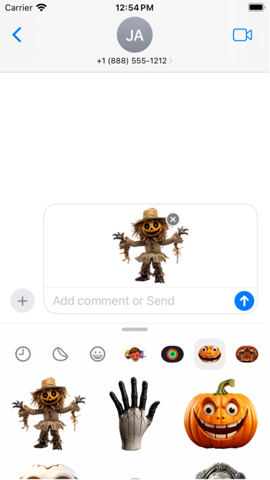 SpookySpeak Stickers Screenshot