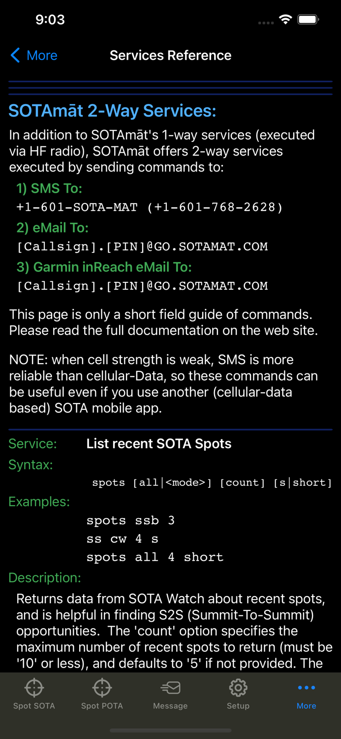 SOTAMĀT SOTA - POTA Spotting