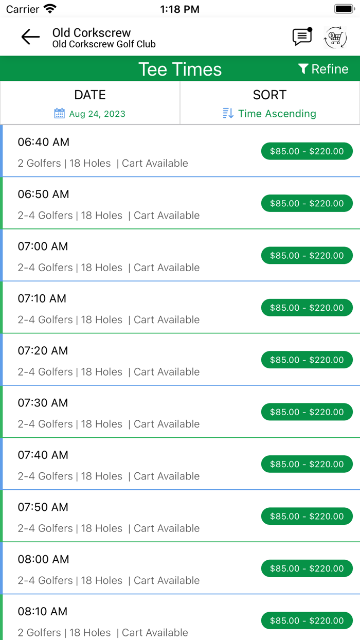 Old Corkscrew Golf Club