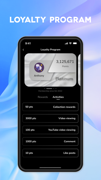 Nfinity App Screenshot