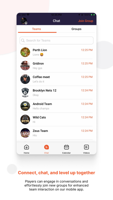 GIU Team Connect Screenshot