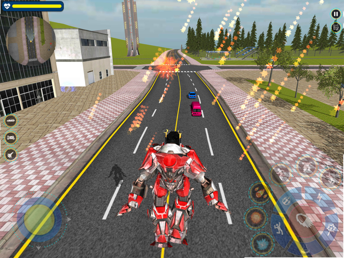 Multi Robot Car Transform 3D