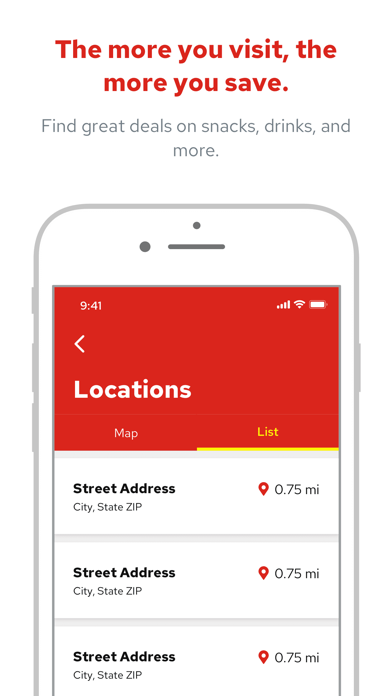 Signal Go Rewards Screenshot