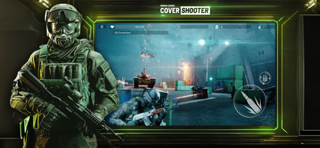 Snímek obrazovky Cover Shooter: Free Fire games