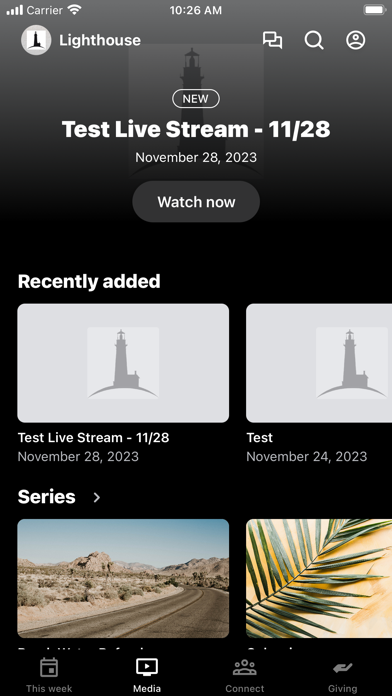 Screenshot 2 of Springs Lighthouse App