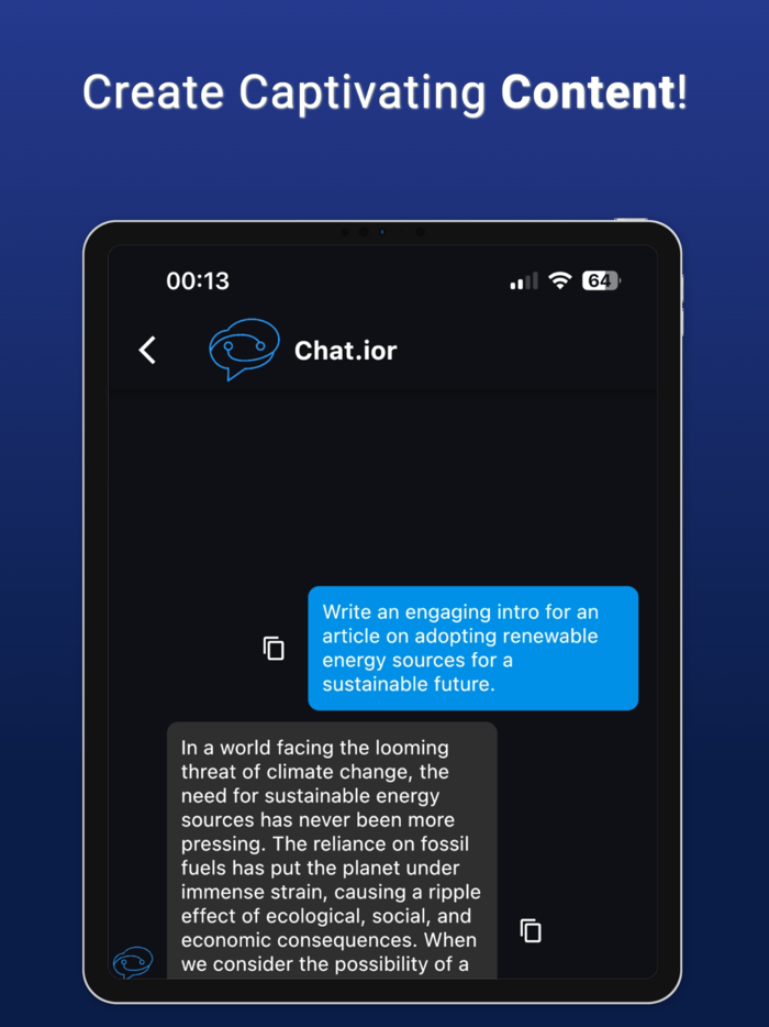 Chat.ior - Smart AI Chatbot