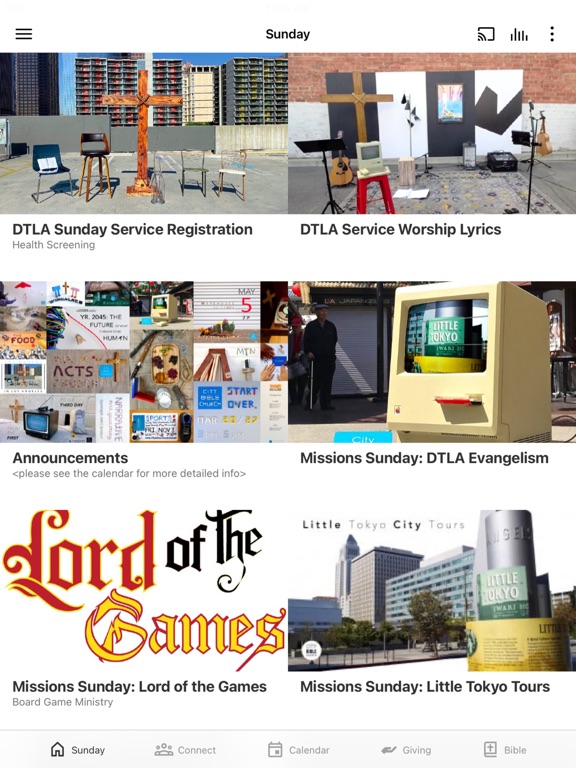 City Bible Church of LA iPad screenshot 1 - Education app