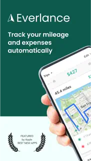 everlance: car mileage tracker iphone screenshot 1