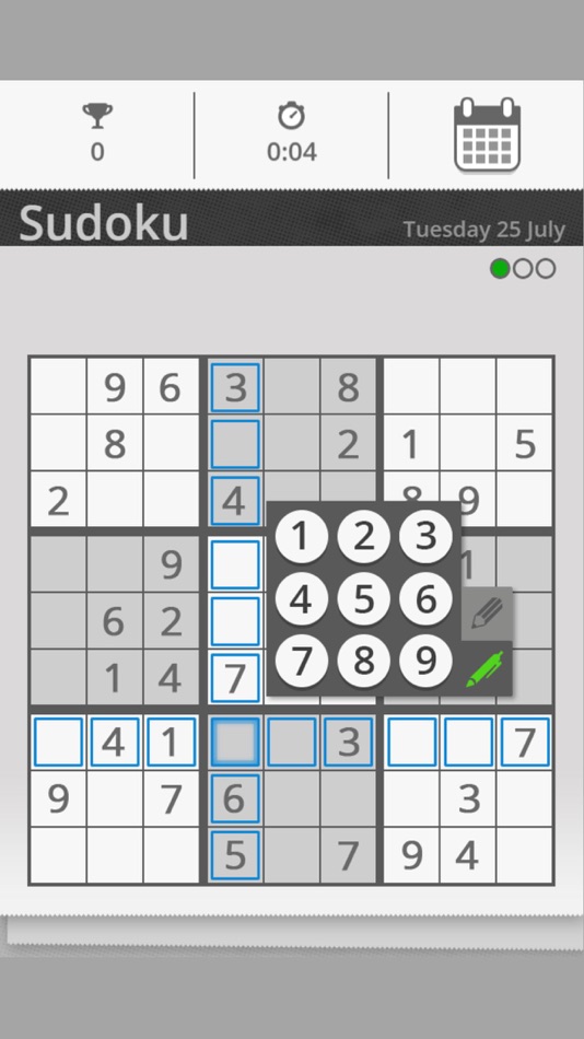#1. Sudoku Puzzle Diary (iOS) Av: 术 徐