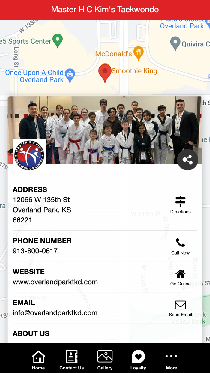 Master H C Kims Tae Kwon Do