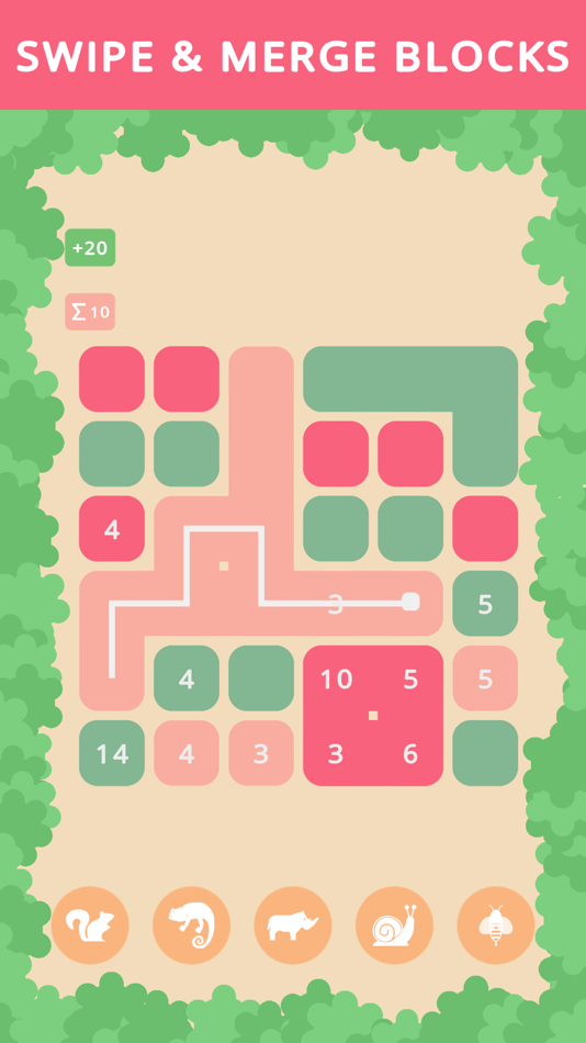 #1. Natrix: Swipe Puzzle Game (iOS) By: Boris Sivko