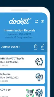 docket® - immunization records iphone screenshot 2