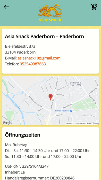 Asia Snack Paderborn Screenshot