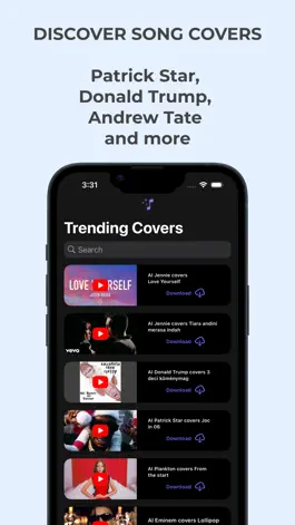 Game screenshot MC: AI Music & Song Cover mod apk