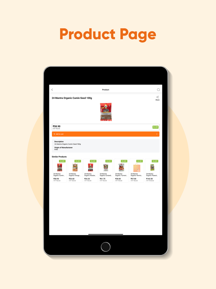 Indbazaar-Online Grocery Store