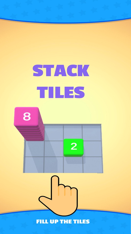 #1. Stack Tiles Rush (iOS) 由: elias sleiman