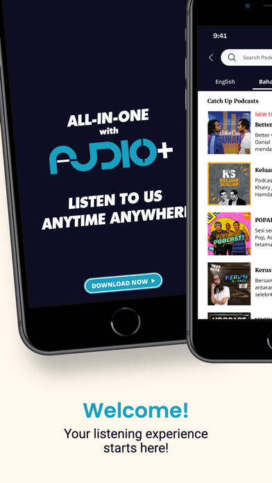 Audio+ (Formerly Hot FM) Screenshot
