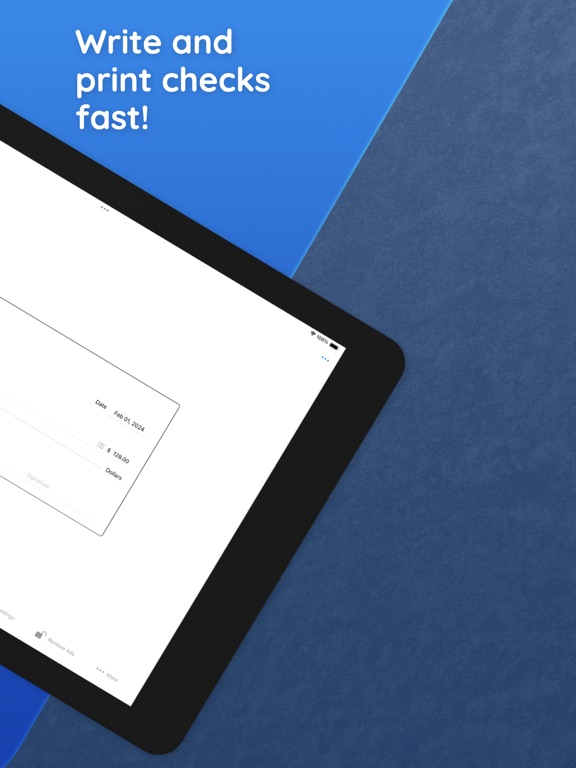 Screenshot #5 pour Check Writer: Print Checks