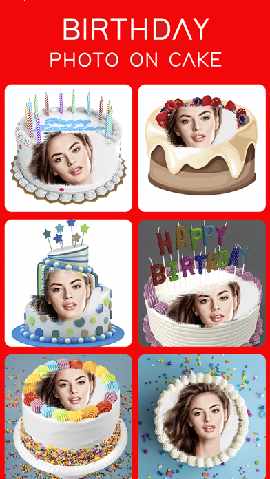 Screenshot #3 pour Birthday Frames & Greetings