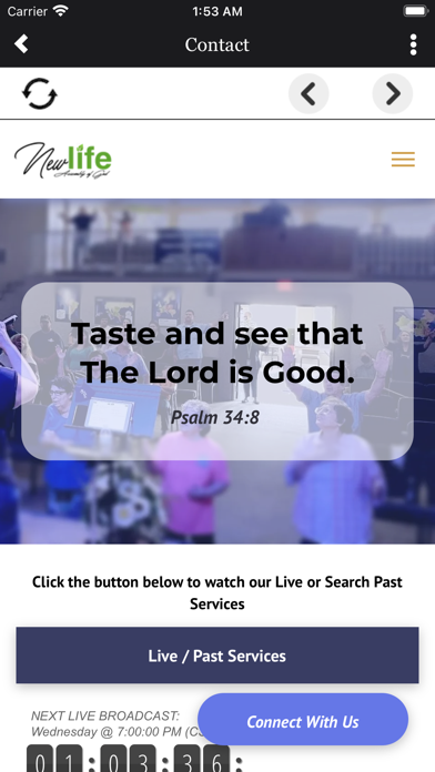 New Life Church Marksville Screenshot