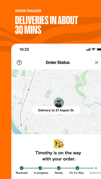7NOW: Food & Alcohol Delivery Screenshot