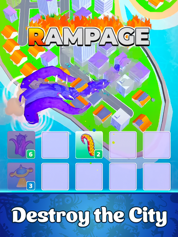 Monster City Merge iPad screenshot 2 - Games app