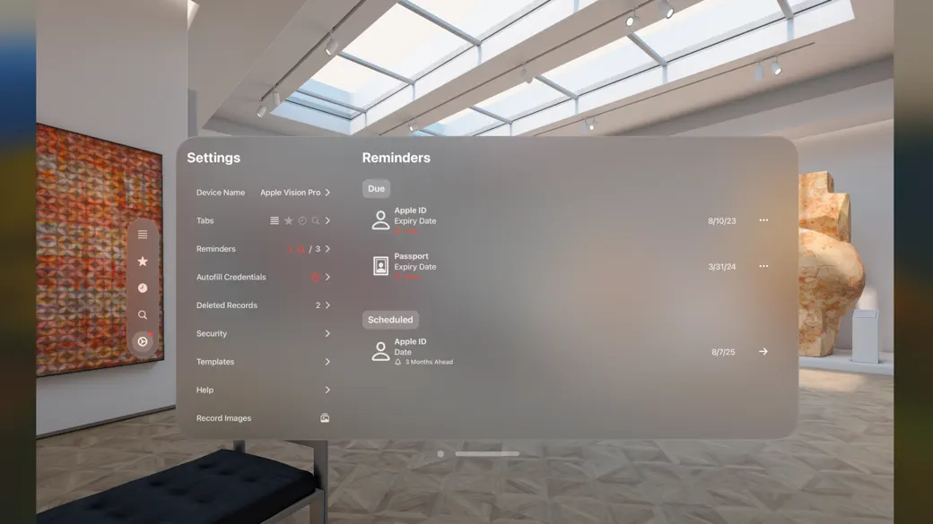 Secrets - Data Vault screenshot 3