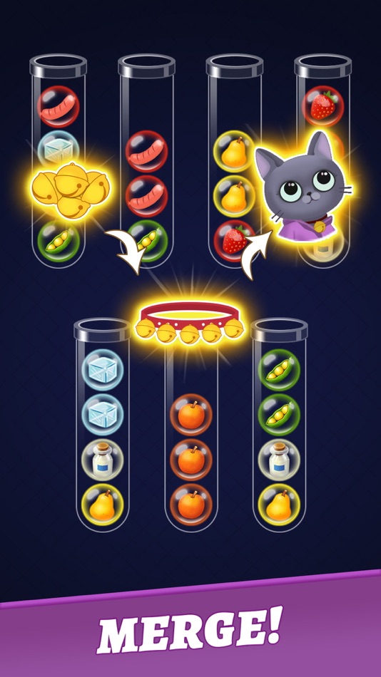 #2. Ball Sort - Merge Pet Mania (iOS) 由: Meishi Network Technology (Shanghai) Co., Ltd.