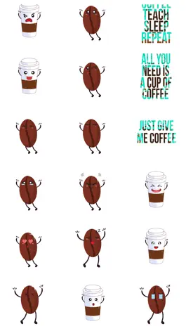 Game screenshot Coffee Time Good Morning Emoji hack