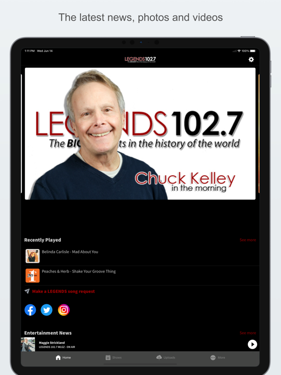 Screenshot #4 pour LEGENDS 102.7 WLGZ