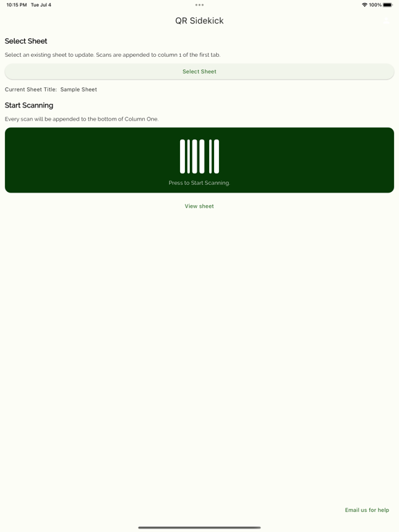 Screenshot #4 pour QR Sidekick